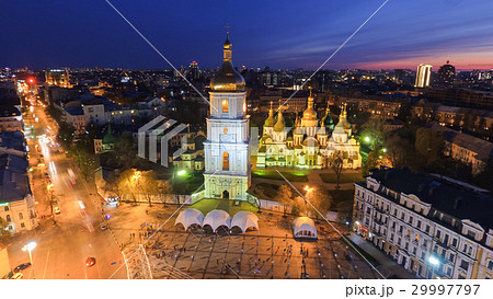 St. Sophia Cathedral, on Sophia Square in Kyiv 29997797