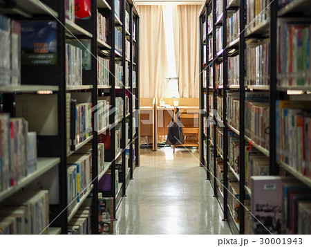 図書館 ライブラリ 図書室 30001943