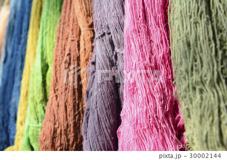 The raw organic cotton yarn  30002144