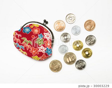 小銭入れと硬貨 小銭入れと硬貨 30003229