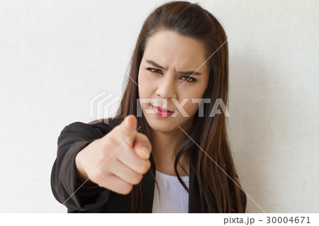 female business executive pointing at you female business executive pointing at you 30004671