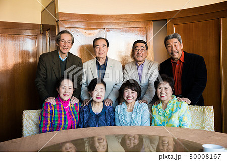 シニア同窓会　ポートレート　記念撮影 30008167