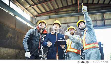 建設現場 作業員 確認 建設現場 作業員 確認 30008726