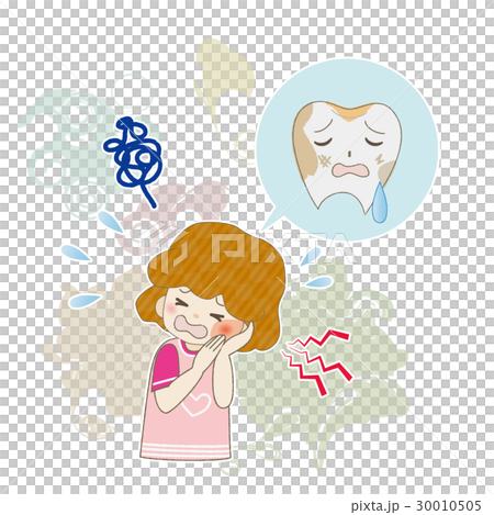 Toothbrushing girls crying face 30010505