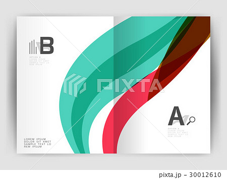 Wave design business brochure or annual report Wave design business brochure or annual report 30012610