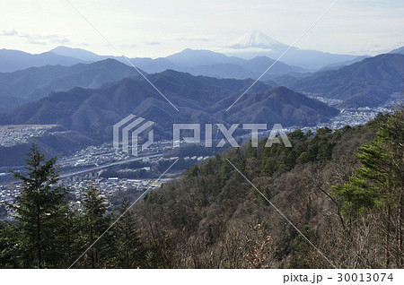 百蔵山より富士山 百蔵山より富士山 30013074