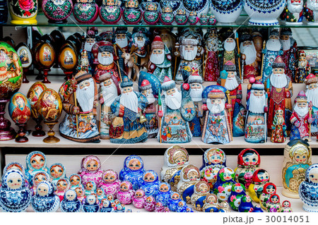 Russian souvenirs named matryoshka doll 30014051