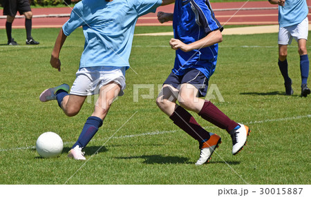 Kid soccer match 30015887