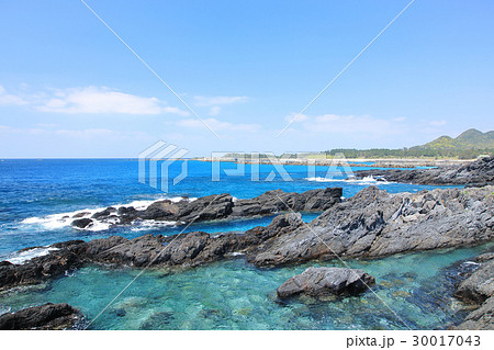 屋久島 栗生のきれいな海 屋久島 栗生のきれいな海 30017043