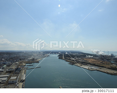 ポートタワー・セリオンから見た秋田市内(南) ポートタワー・セリオンから見た秋田市内(南) 30017111