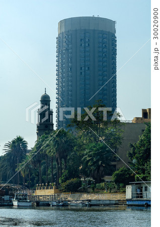 Prominent building in downtown Cairo. Egypt 30020900