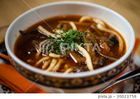 Lagman soup with meat 30023756