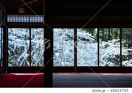 雪の南禅寺天授庵 雪の南禅寺天授庵 30024795