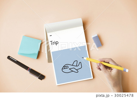 Airplane Flight Transportation Trip Destination Tour 30025478