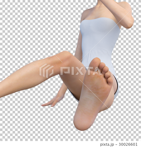 レッグケアイメージ 綺麗な女性の脚 perming3DCGイラスト素材 レッグケアイメージ 綺麗な女性の脚 perming3DCGイラスト素材 30026601