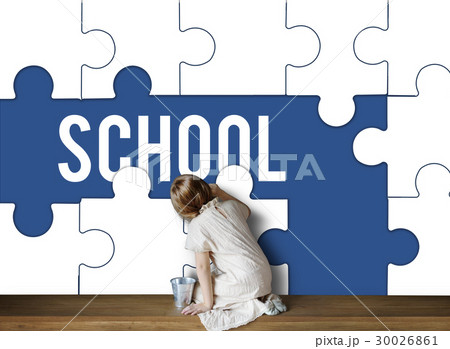 Education Learning Puzzle Pieces Graphic Education Learning Puzzle Pieces Graphic 30026861