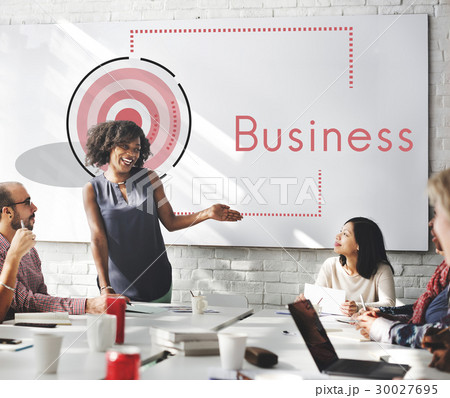Business Achievement Goal Mission Plan Strategy Icon Symbol Business Achievement Goal Mission Plan Strategy Icon Symbol 30027695