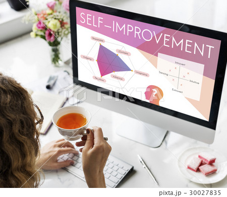Development Personality Improvement Graphic Word Symbol Development Personality Improvement Graphic Word Symbol 30027835