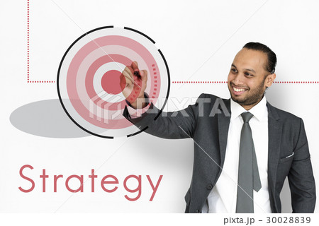 Business Achievement Goal Mission Plan Strategy Icon Symbol Business Achievement Goal Mission Plan Strategy Icon Symbol 30028839