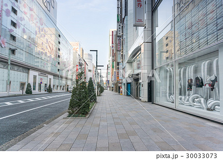 都市風景 東京 銀座3丁目 都市風景 東京 銀座3丁目 30033073
