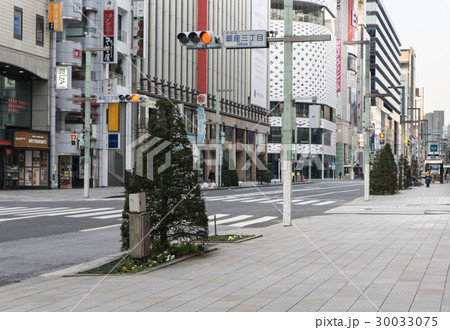 都市風景　東京　銀座3丁目 30033075