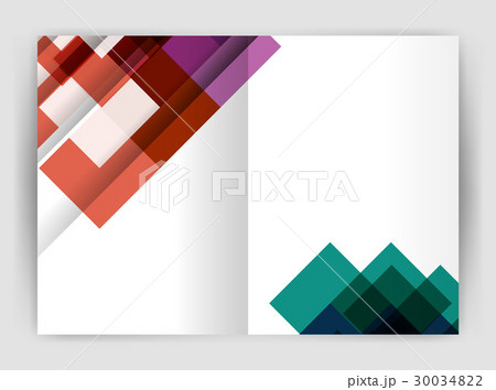 Square design corporate business flyer 30034822