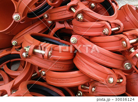 Fire fighting pipe connector and sleeve. Fire fighting pipe connector and sleeve. 30036124