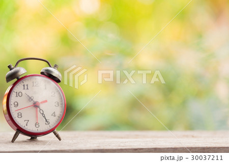 Clock  in Natural background. 30037211
