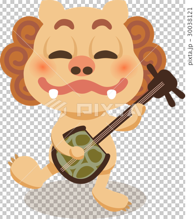 かわいいシーサー 30038121