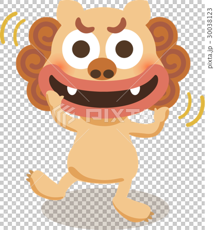 かわいいシーサー かわいいシーサー 30038123