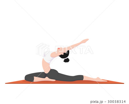 woman doing yoga 30038314