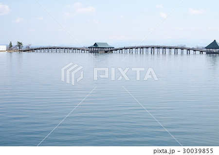 鶴の舞橋と津軽富士のある風景 鶴の舞橋と津軽富士のある風景 30039855