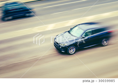 Car BMW on asphalt road 30039985