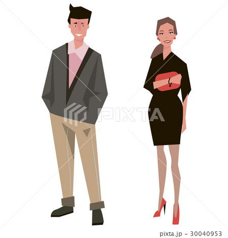 Man and woman  30040953