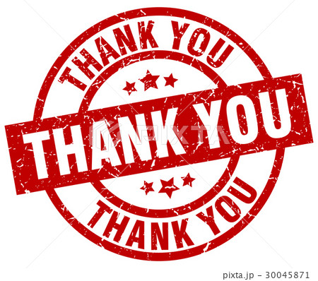 thank you round red grunge stamp thank you round red grunge stamp 30045871