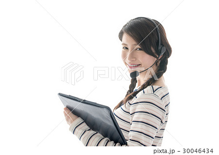 若い女性　オペレーター 30046434