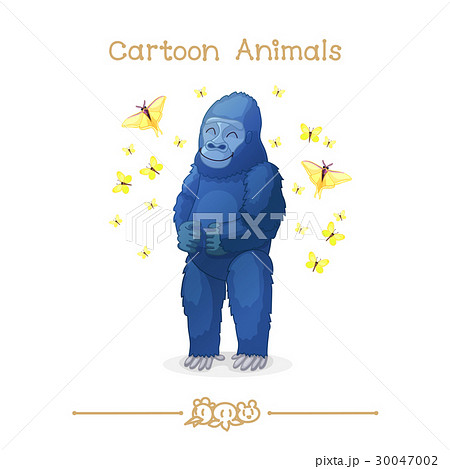 Gorilla & butterflies 30047002