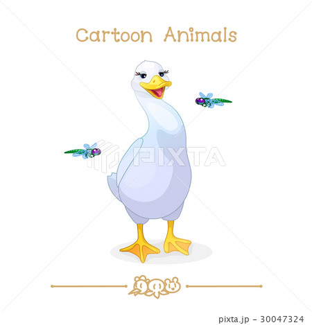 Duck & dragonfly 30047324