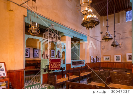Jewish Synagogue Ibn Danan in Fes Medina, Morocco 30047337