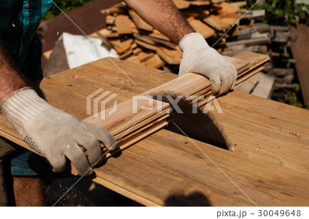 Hard work on the sawmill 30049648