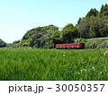 麦畑を走るローカル線 30050357