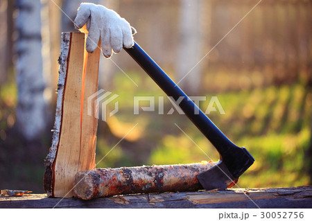 firewood ax rustic style work 30052756
