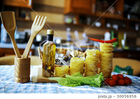 Pasta of different varieties for cooking Pasta of different varieties for cooking 30056956