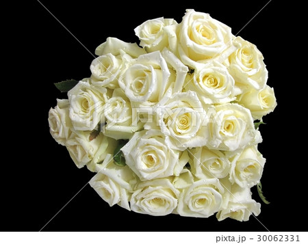 A bunch of white roses 30062331
