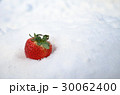 Fresh strawberry on the snow 30062400