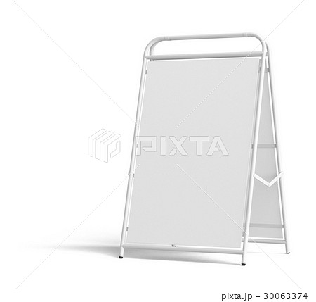 Street advertising stand. Empty space 30063374