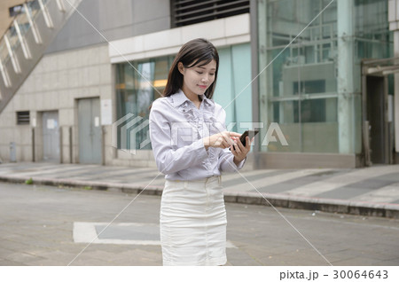 Young asian business woman 30064643