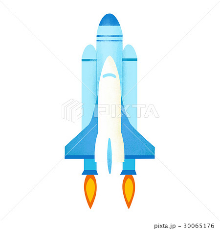 スペースシャトルのイラスト素材 30065176 Pixta