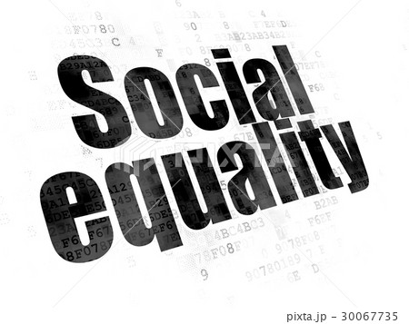 Politics concept: Social Equality on Digital Politics concept: Social Equality on Digital 30067735