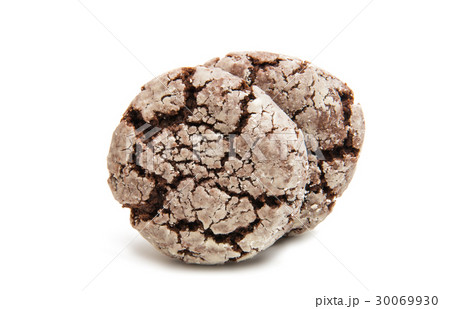 chocolate cookie isolated chocolate cookie isolated 30069930